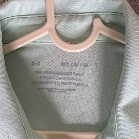 Under Armour Textured Performance Polo Like New - Picture 3 of 3